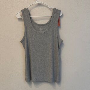 State of Day Gray Sleeveless Tank Top NWT Size XL
